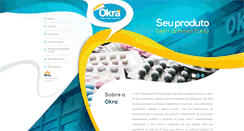 Desktop Screenshot of okra.com.br